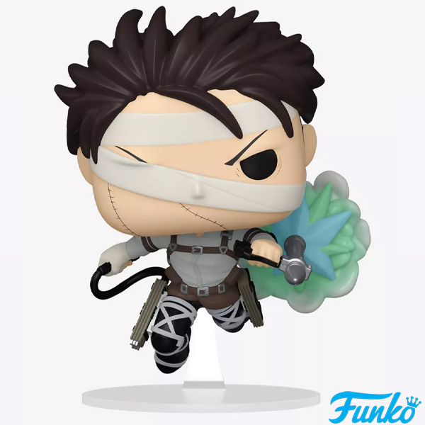 Funko POP #1993 Attack on Titan Levi with Bandages Figure